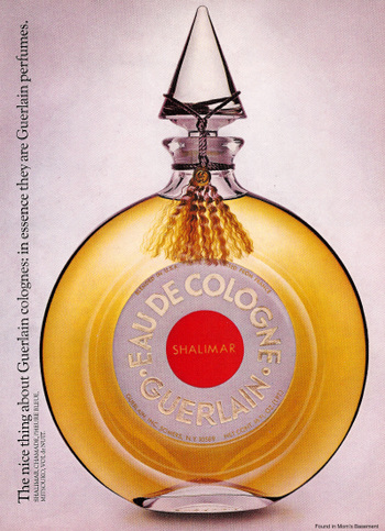 Vintage Guerlain Shalimar Fragrance 