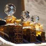 The exquisite Baccarat crystal parfum coffret offered by Grossmith London.
