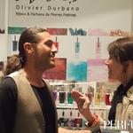 Perfumer Olivier Durbano and Paris Correspondent Sarah Colton.