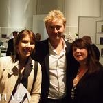 Paris Correspondent Sarah Colton, Perfumer Antoine Lie, and Editor-in-Chief Raphaella Barkley.